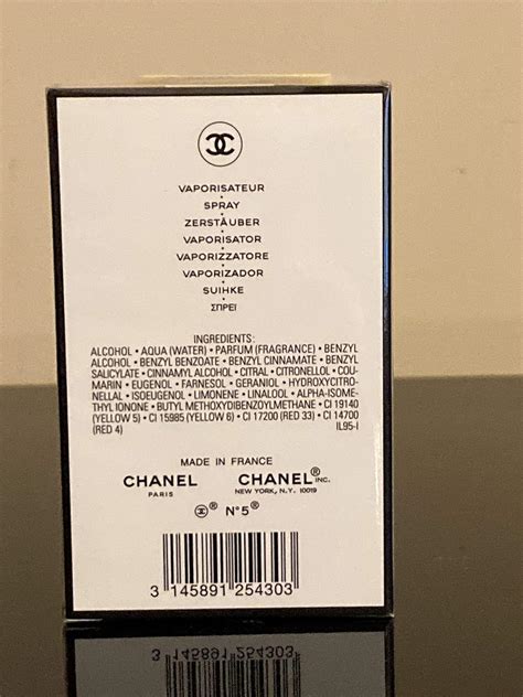 chanel no 5 original ingredients|chanel no 5 sample size.